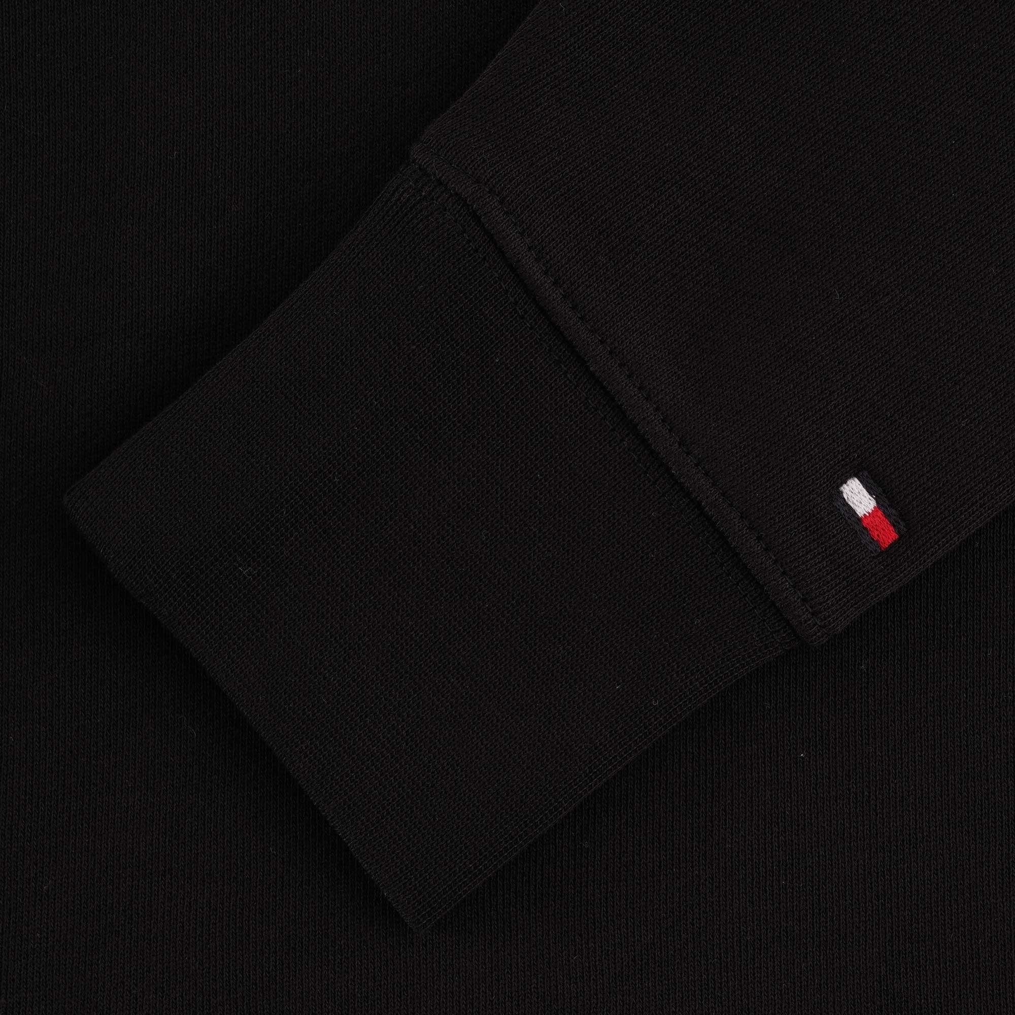 Tommy Hilfiger Embroidered Hoody - Black