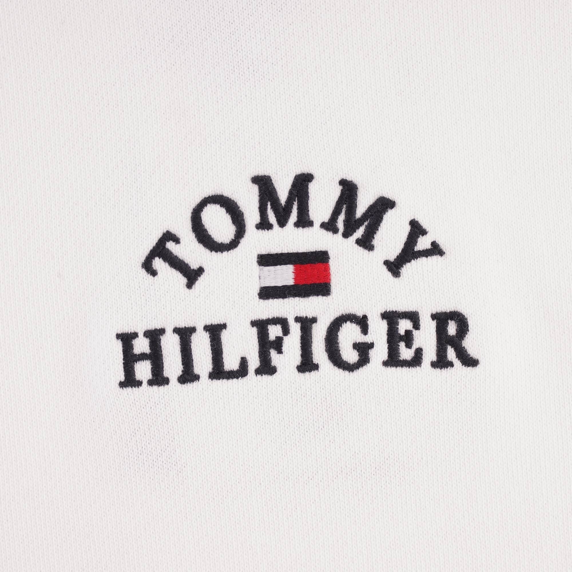 Tommy Hilfiger Embroidered Hoody - White