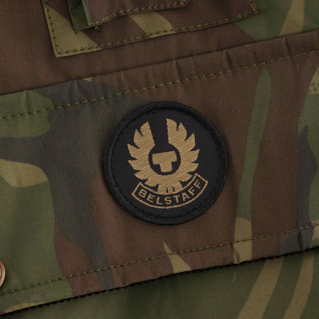 Belstaff Castmaster Camo Gilet - Green