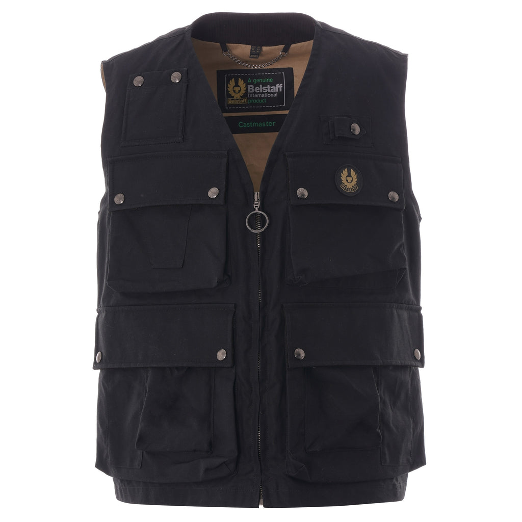 Belstaff Castmaster Gilet - Black