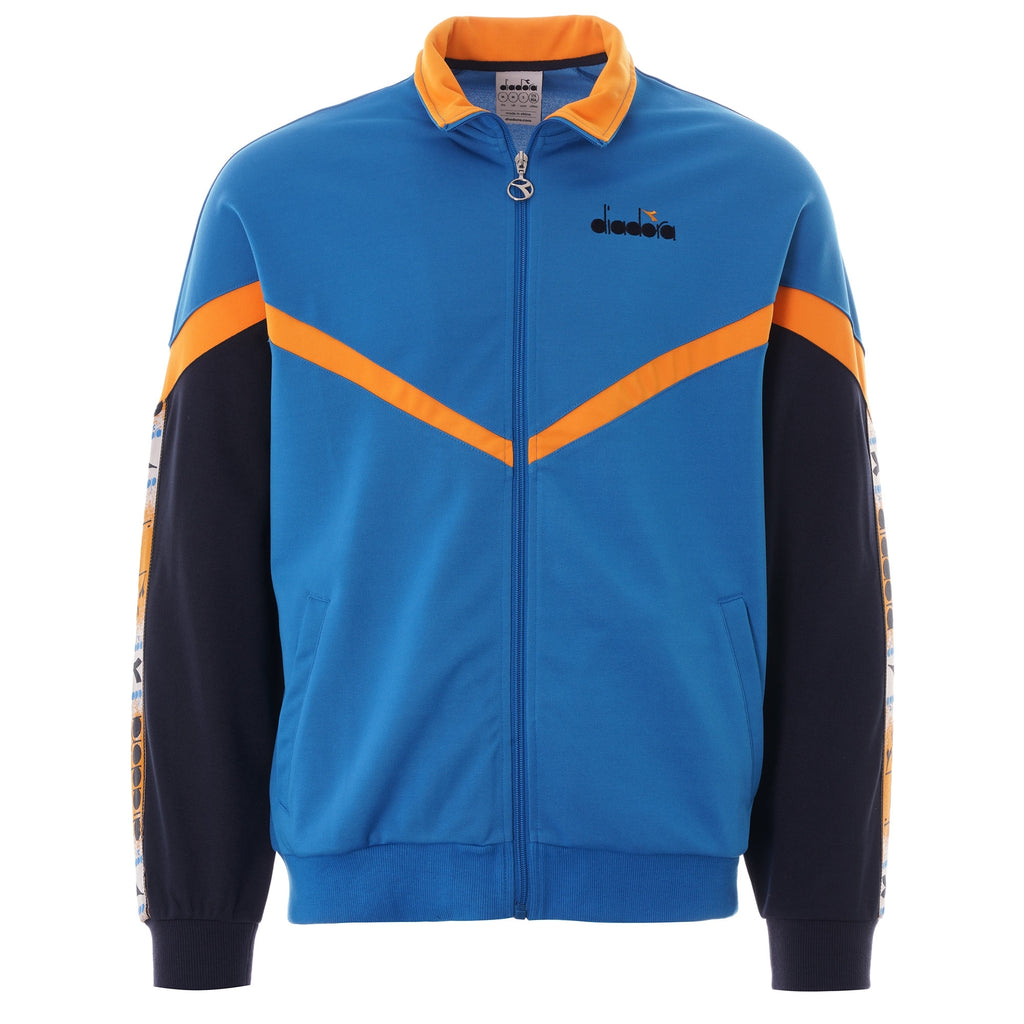 Diadora Offiside Track Jacket - Blue Mediterranean