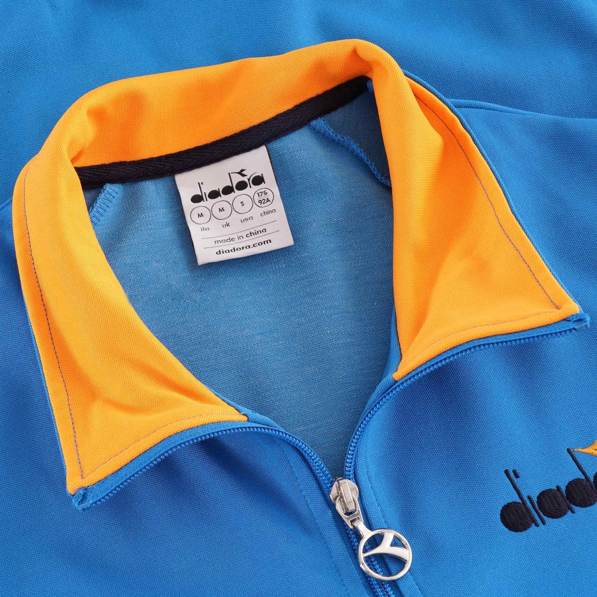 Diadora Offiside Track Jacket - Blue Mediterranean