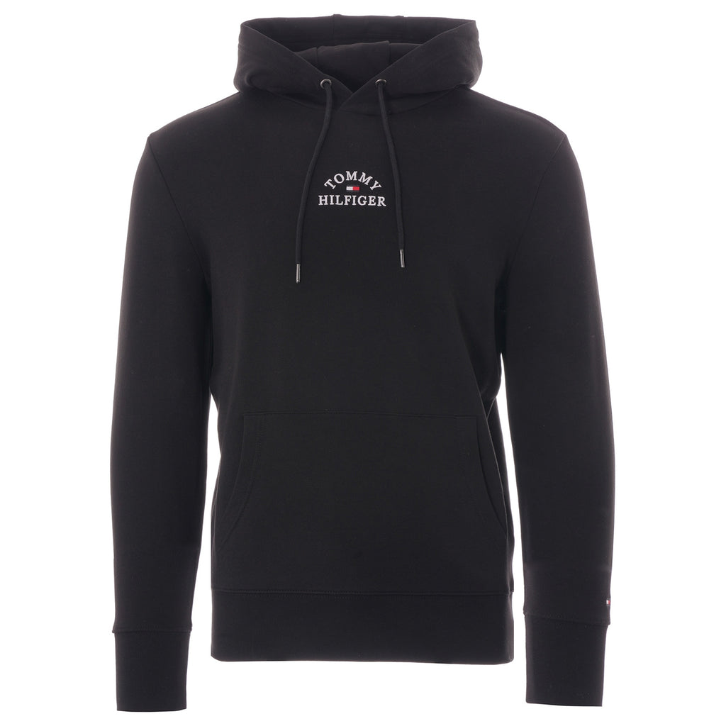 Tommy Hilfiger Embroidered Hoody - Black