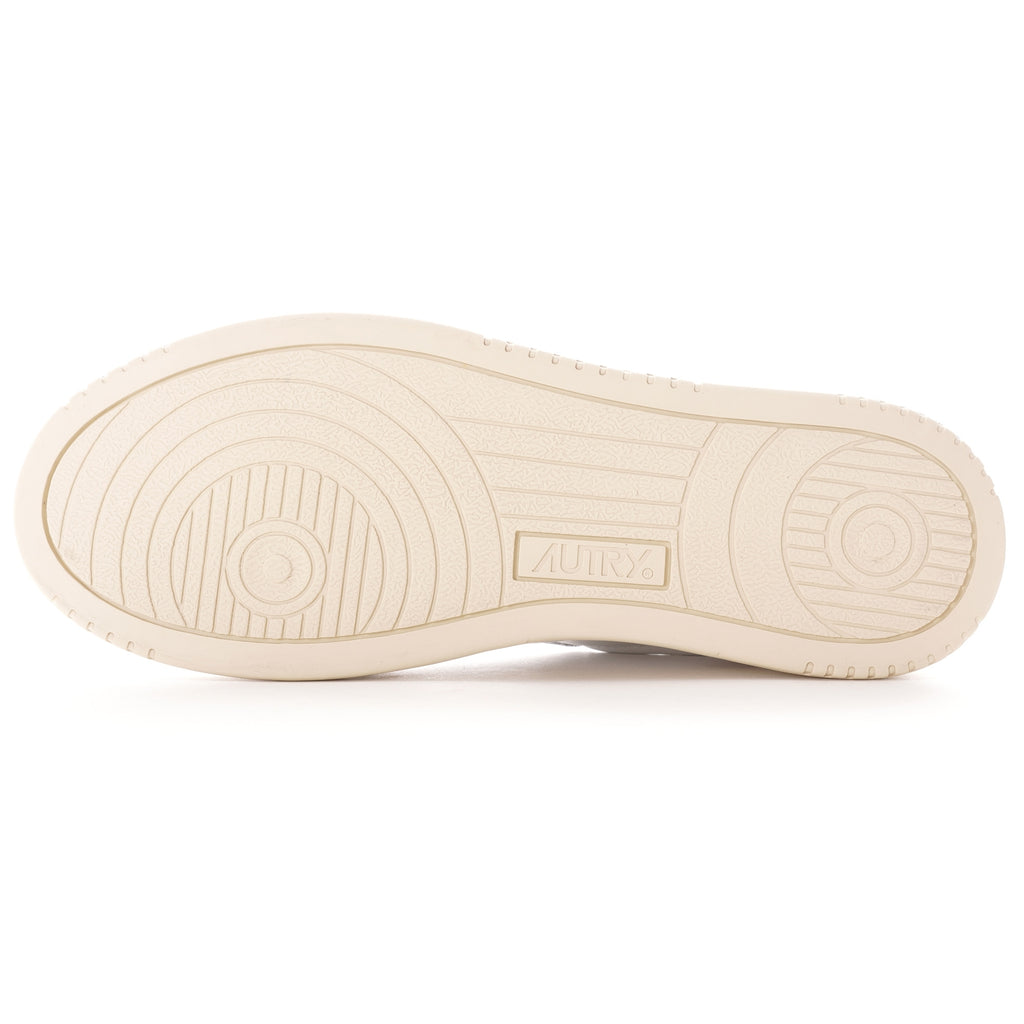 Autry Action Shoes Low Leather/Suede - White