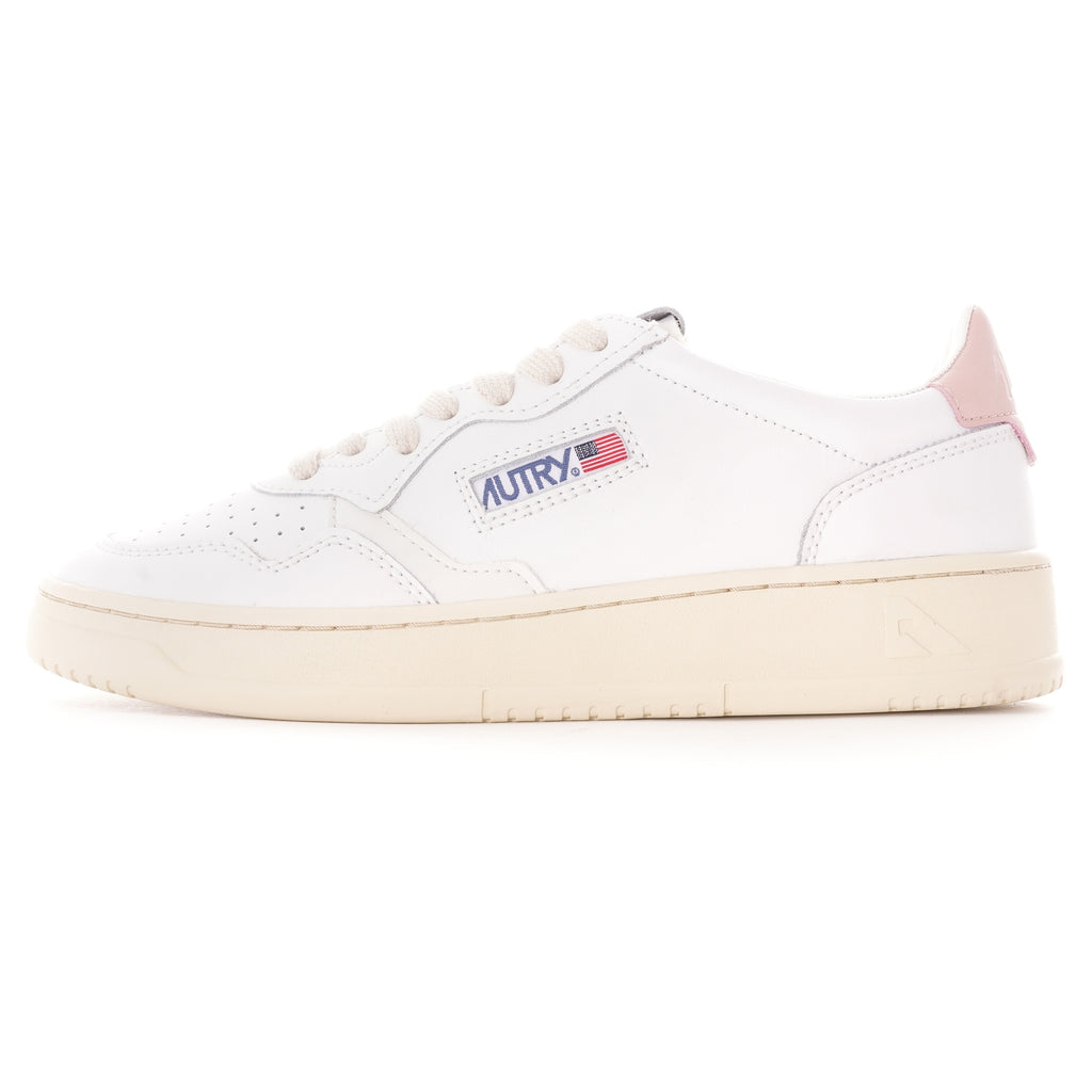 Autry Action Shoes Low - White/Pink