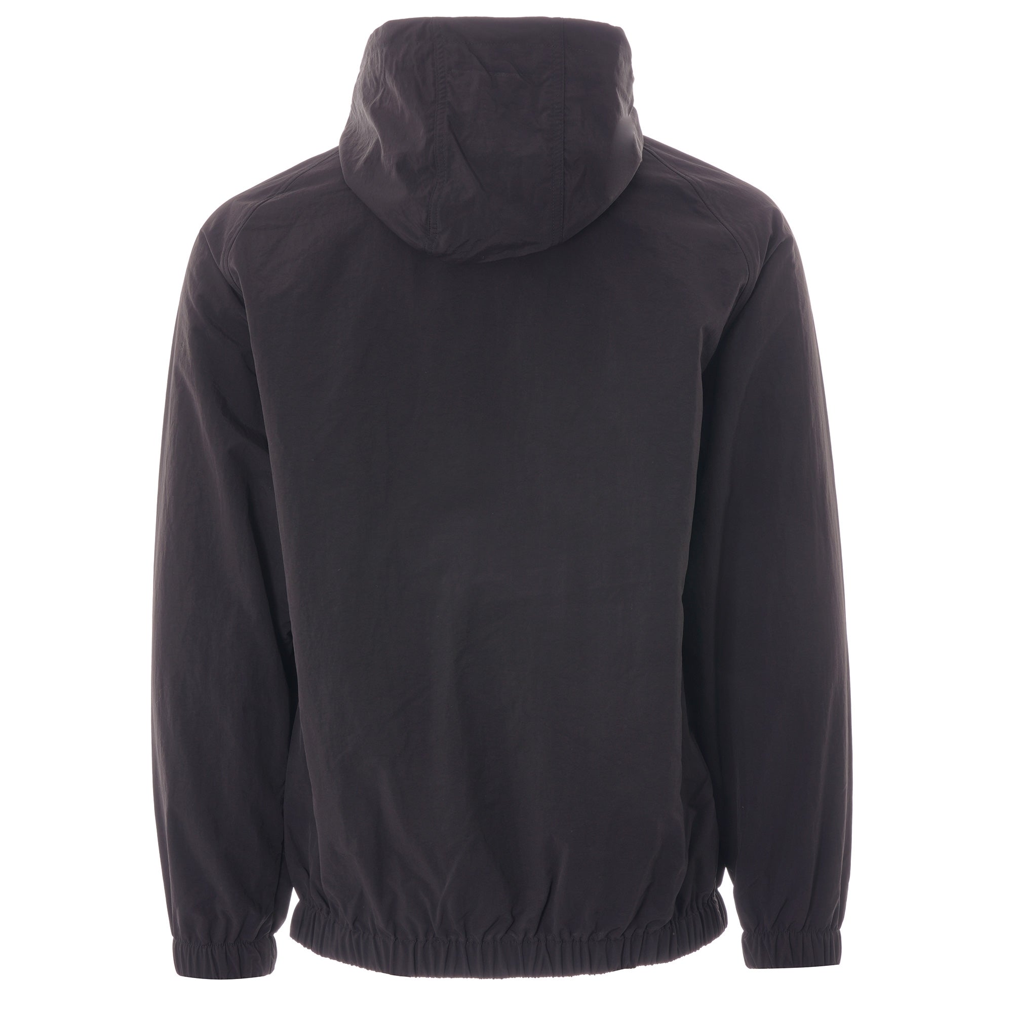 Fred Perry Half Zip Logo Jacket - Black