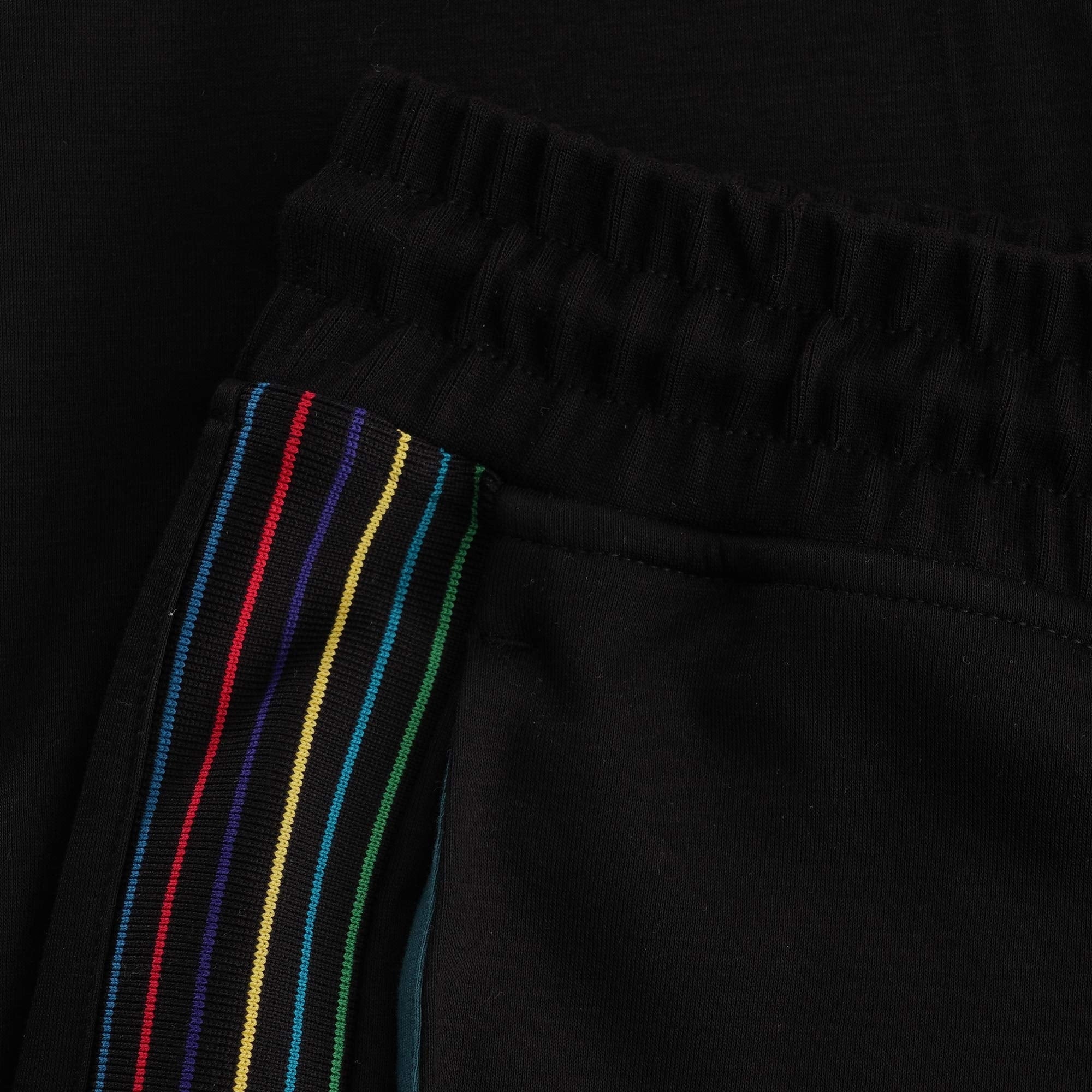 Paul Smith Stripe Joggers - Black