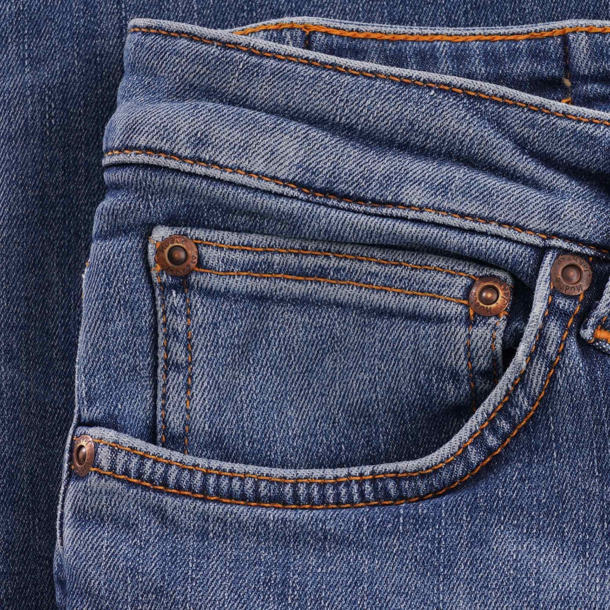 Nudie Jeans Skinny Lin - Dark Blue
