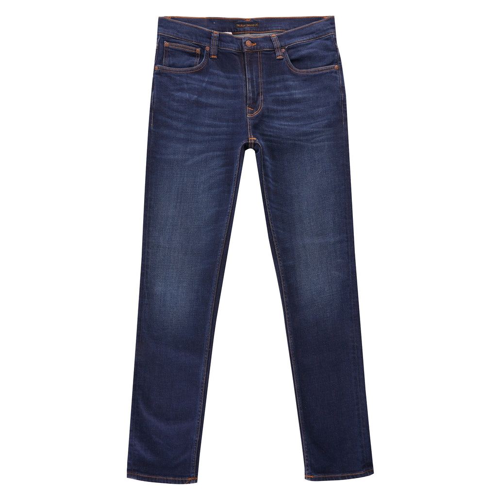 Nudie Jeans Denim Lean Dean Jeans - Dark Deep
