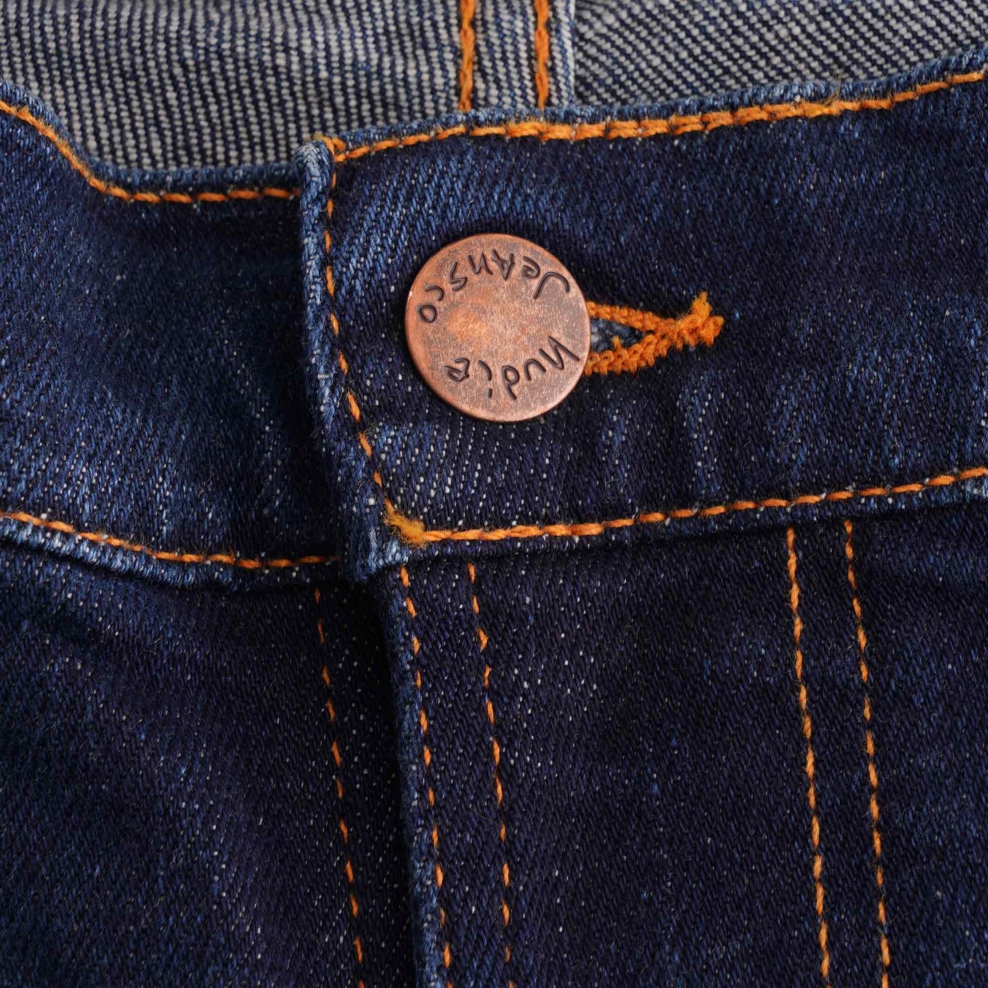 Nudie Jeans Denim Lean Dean Jeans - Dark Deep