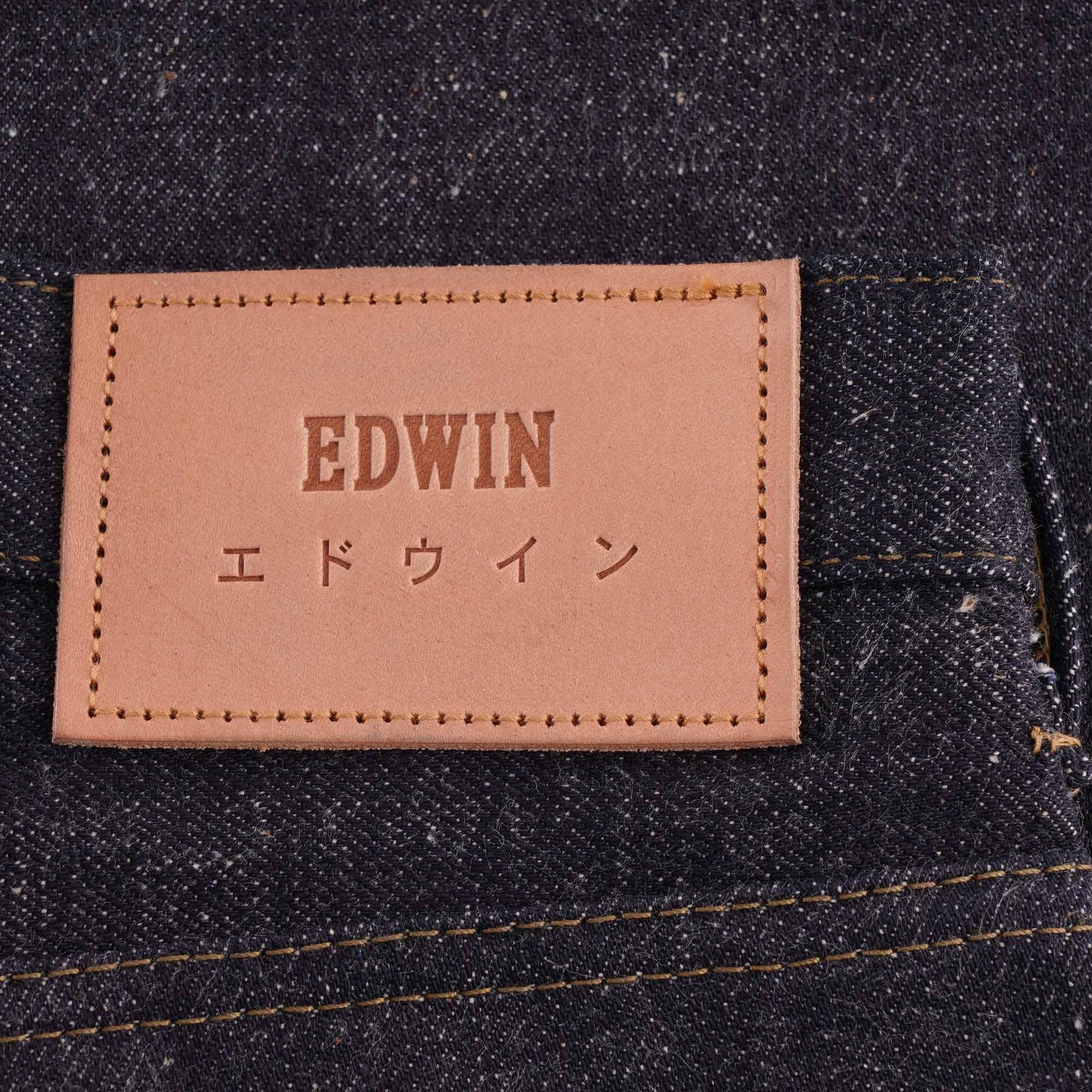 Edwin Regular Tapered Jeans - Blue Raw State