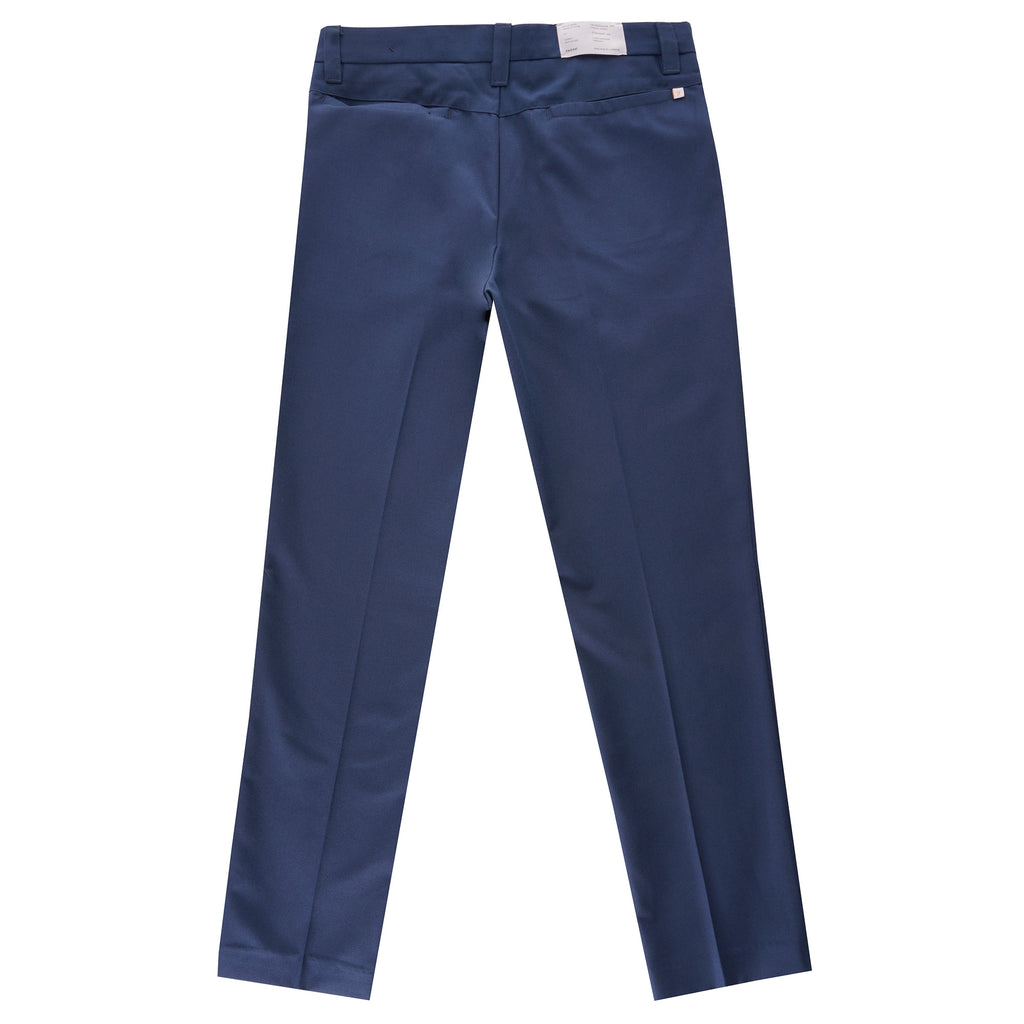 Hopsack Straight Trousers - Teal