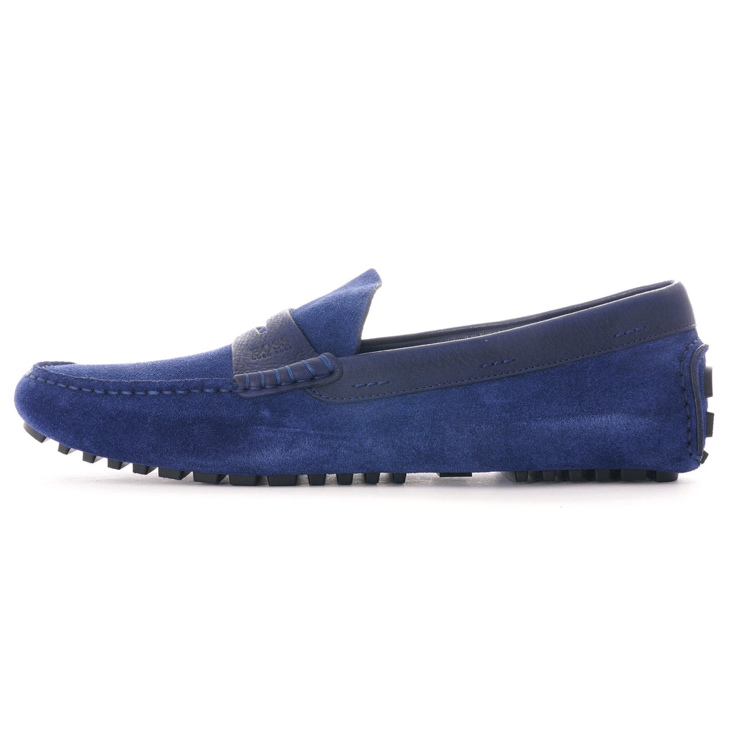 Boss Driver Moccasins - Navy