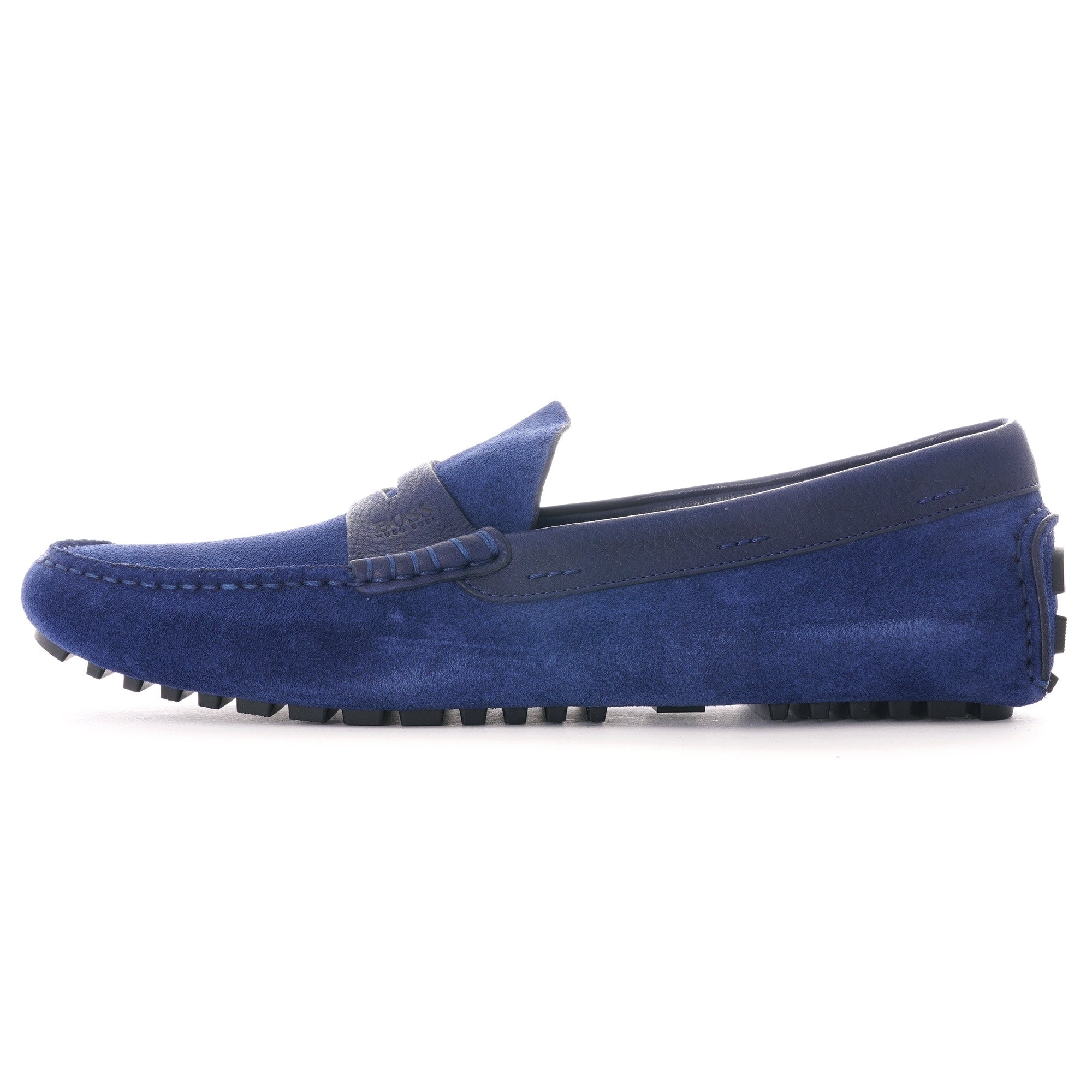 Boss Driver Moccasins - Navy