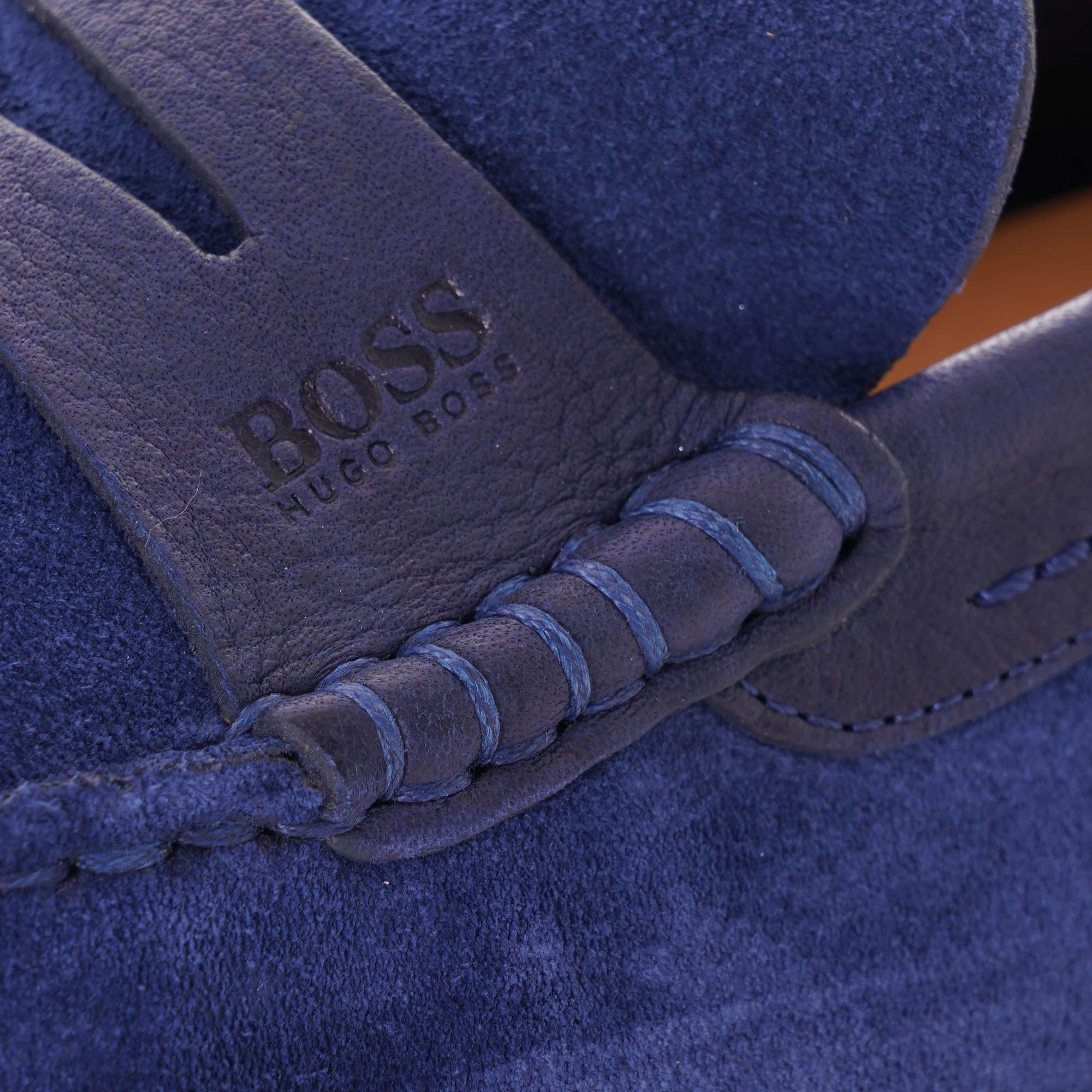 Boss Driver Moccasins - Navy