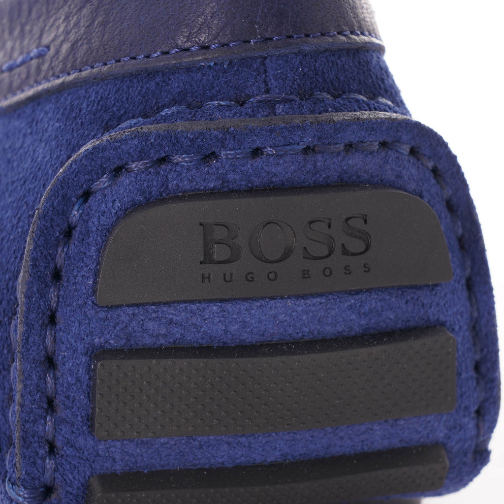 Boss Driver Moccasins - Navy