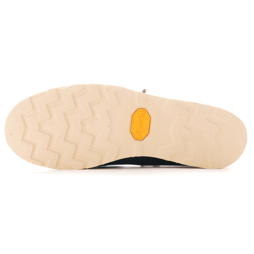 Seneca Leather Moccasin - Navy/Brown