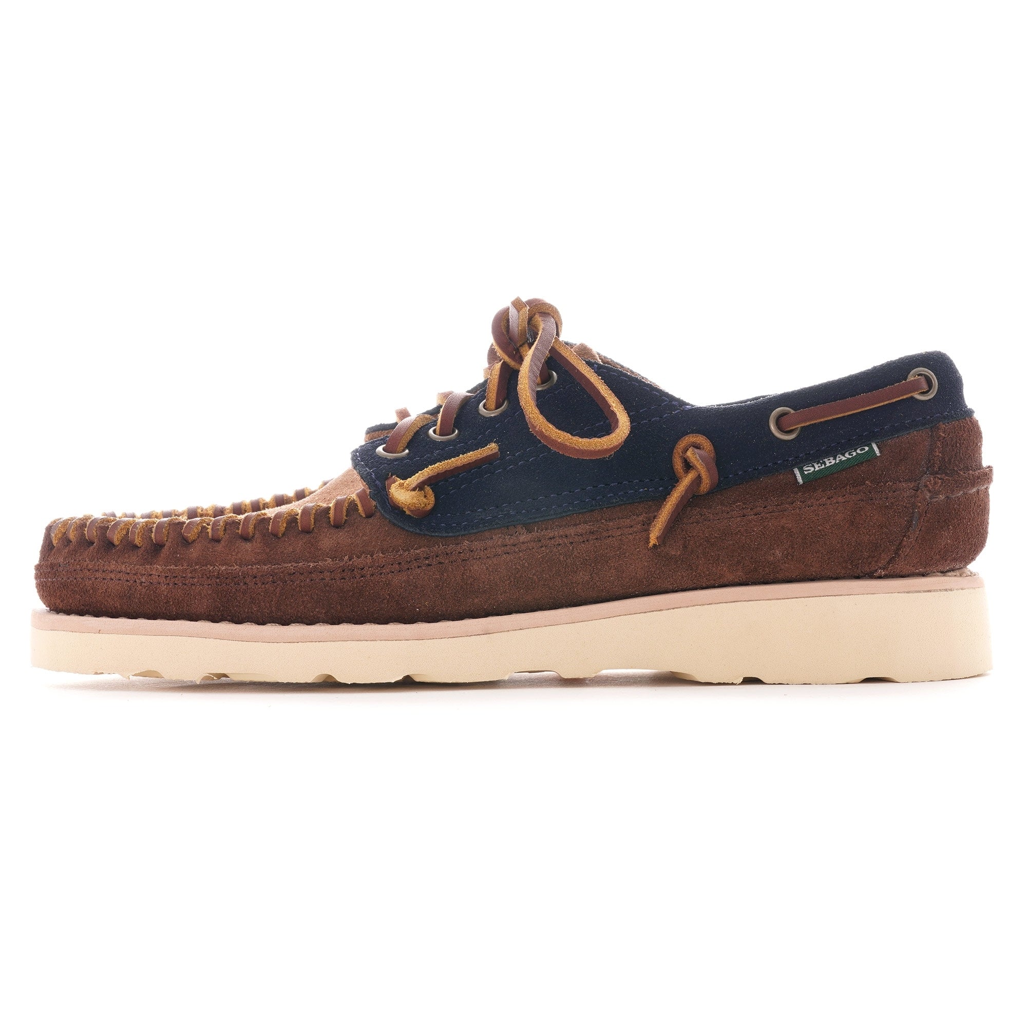 Cayuga Suede Moccasin - Navy