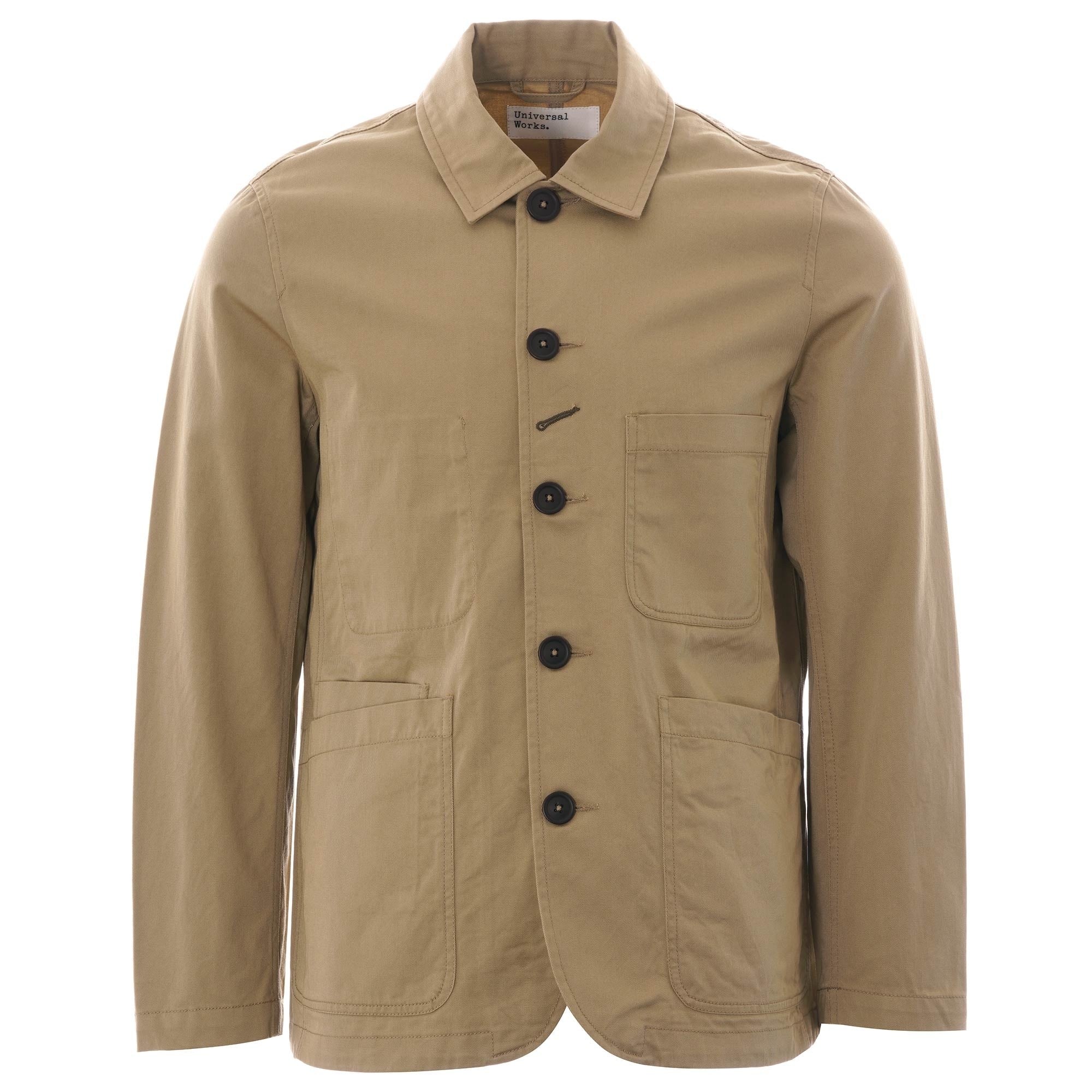 Universal Works Twill Bakers Jacket - Sand