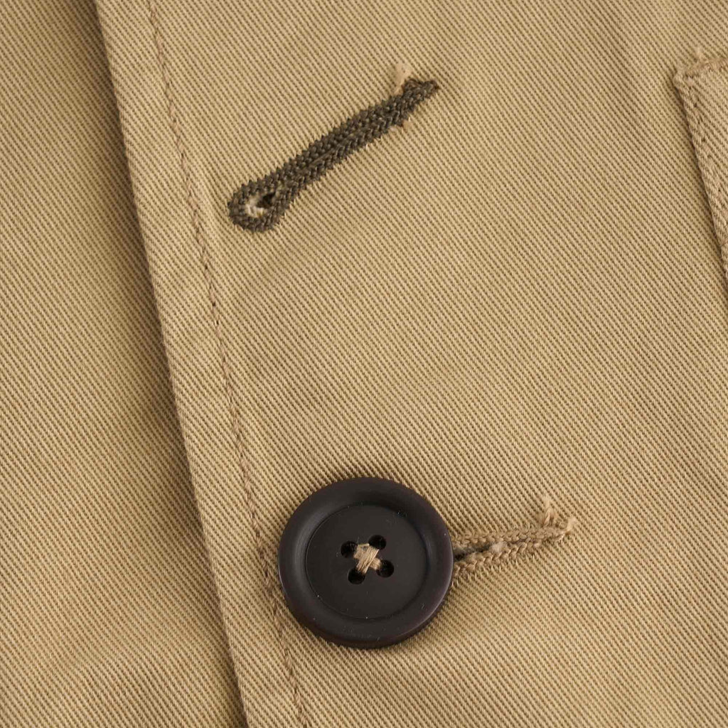Universal Works Twill Bakers Jacket - Sand