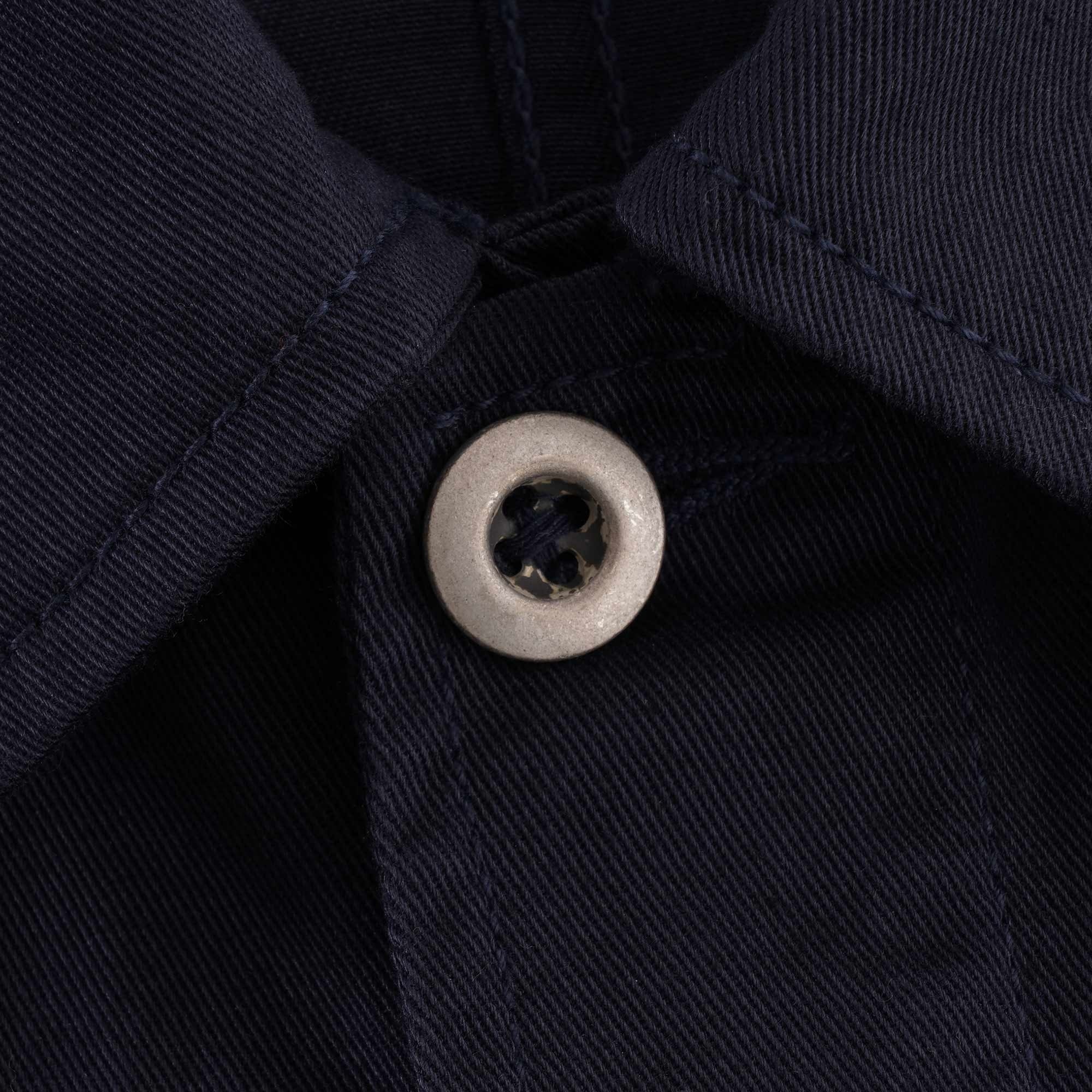 Universal Works Twill MW Chore Overshirt - Navy