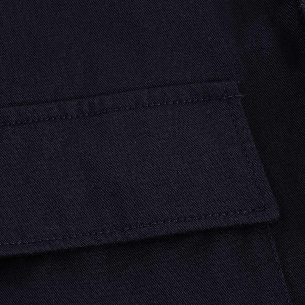 Universal Works Twill MW Chore Overshirt - Navy