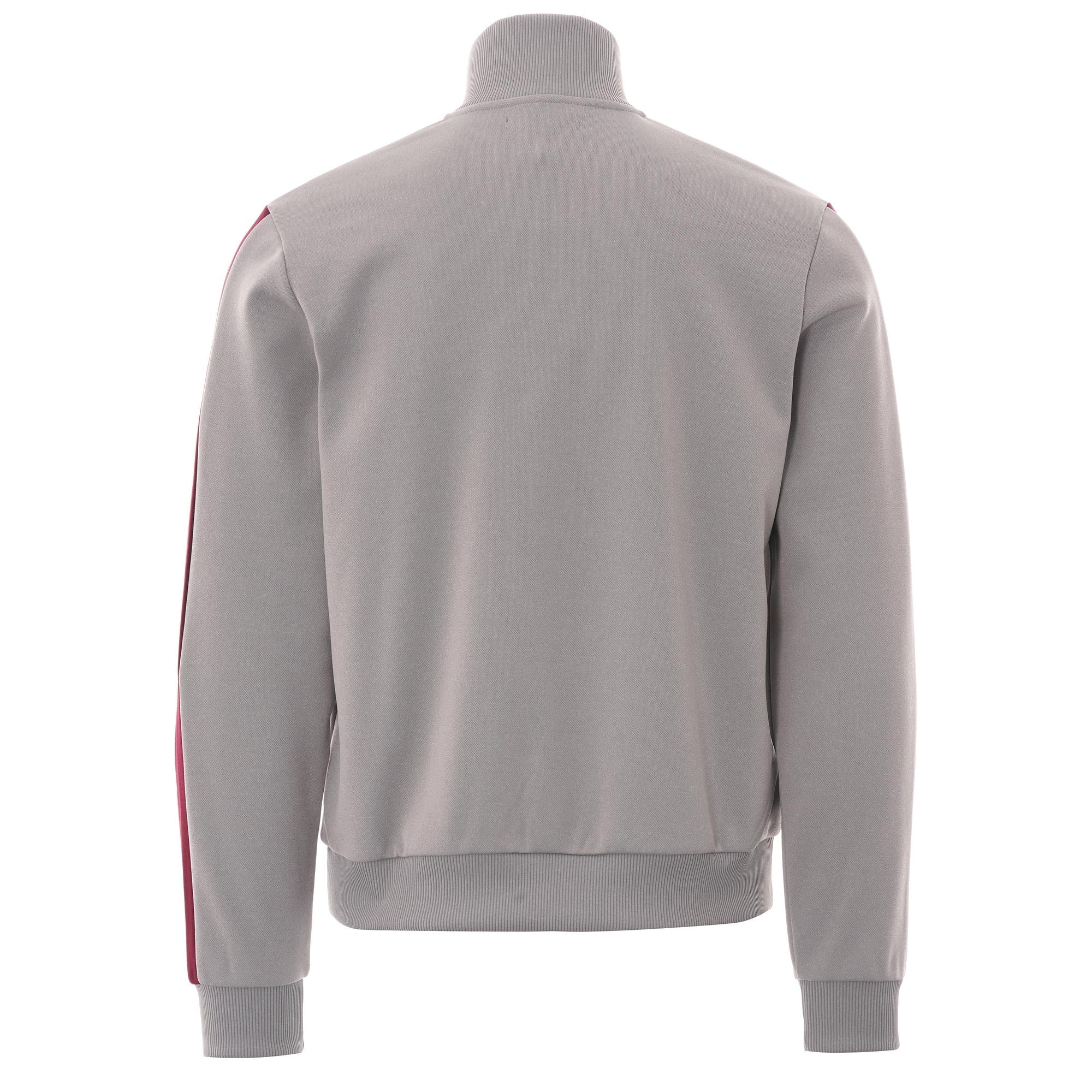 Fred Perry Chest Panel Track Jacket - Grey