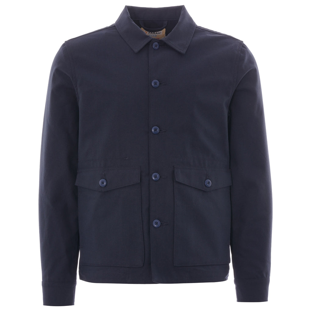 Hopsack Jacket - True Navy