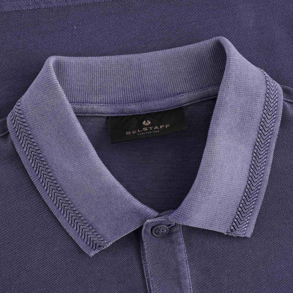 Belstaff Pique Polo Shirt - Racing Blue