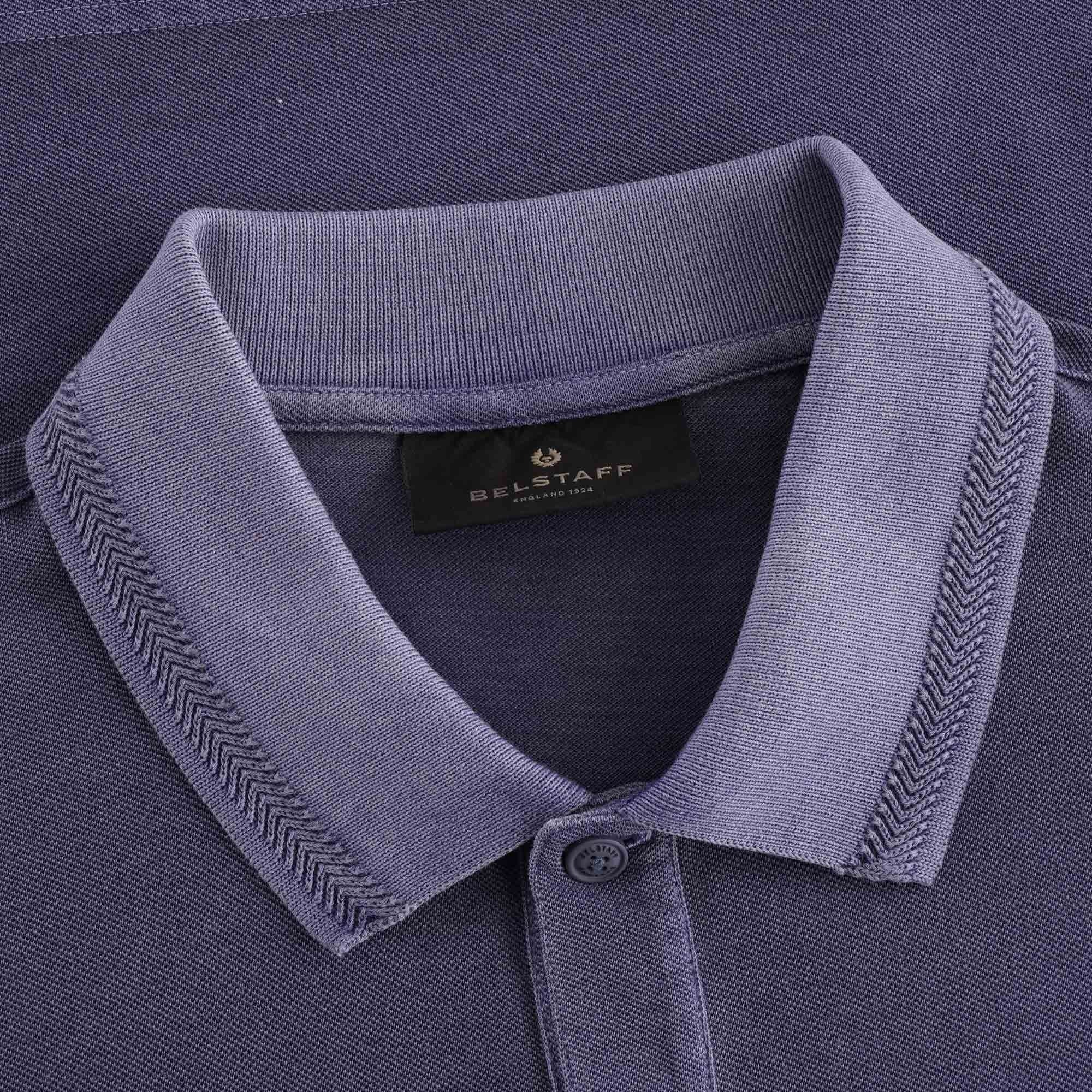 Belstaff Pique Polo Shirt - Racing Blue