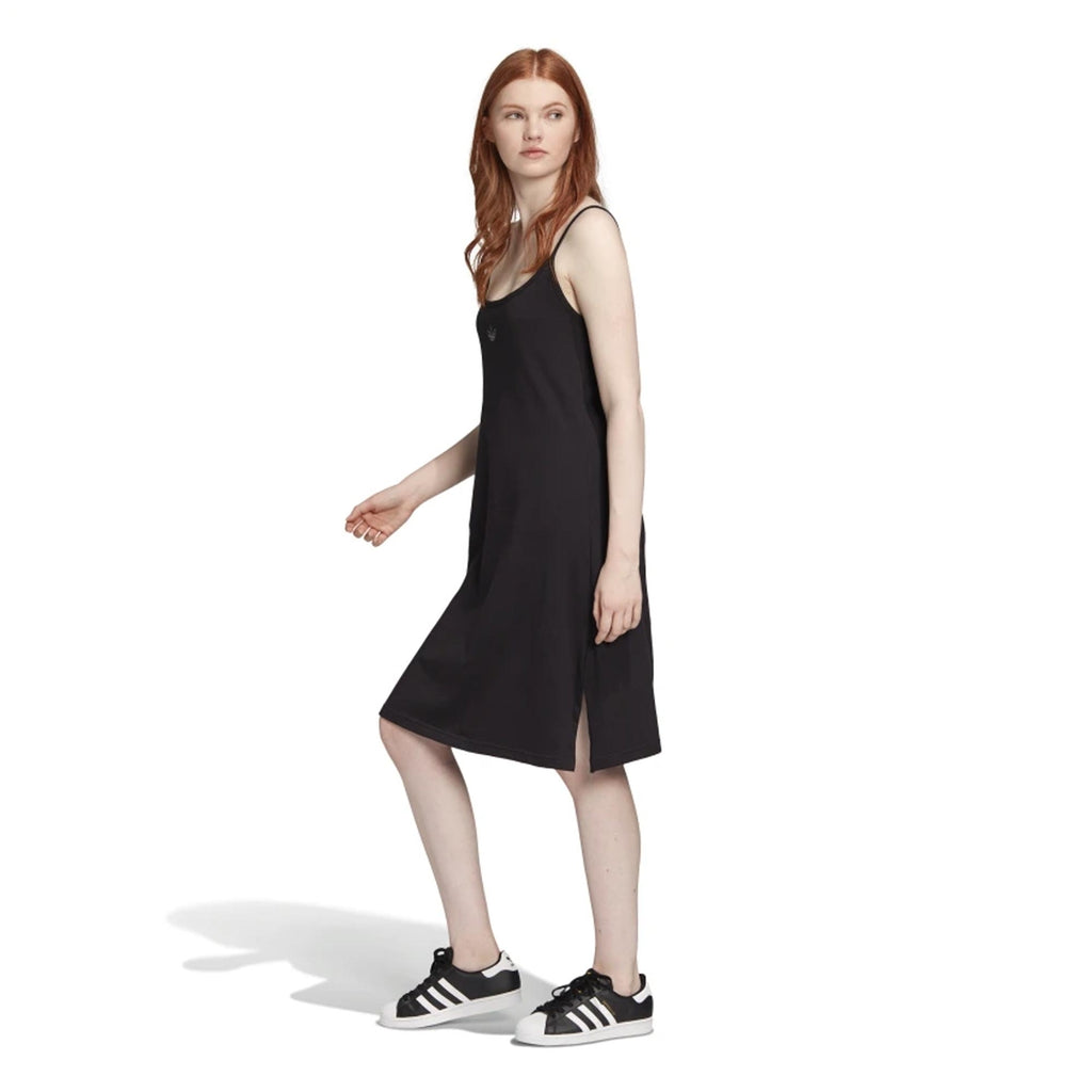 Adidas Originals Womens Rhinestone Dress - Black