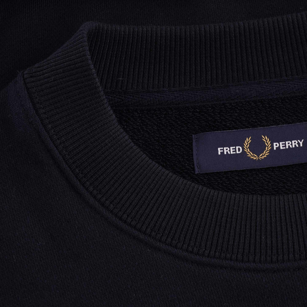 Fred Perry Crew Neck Sweatshirt - Navy