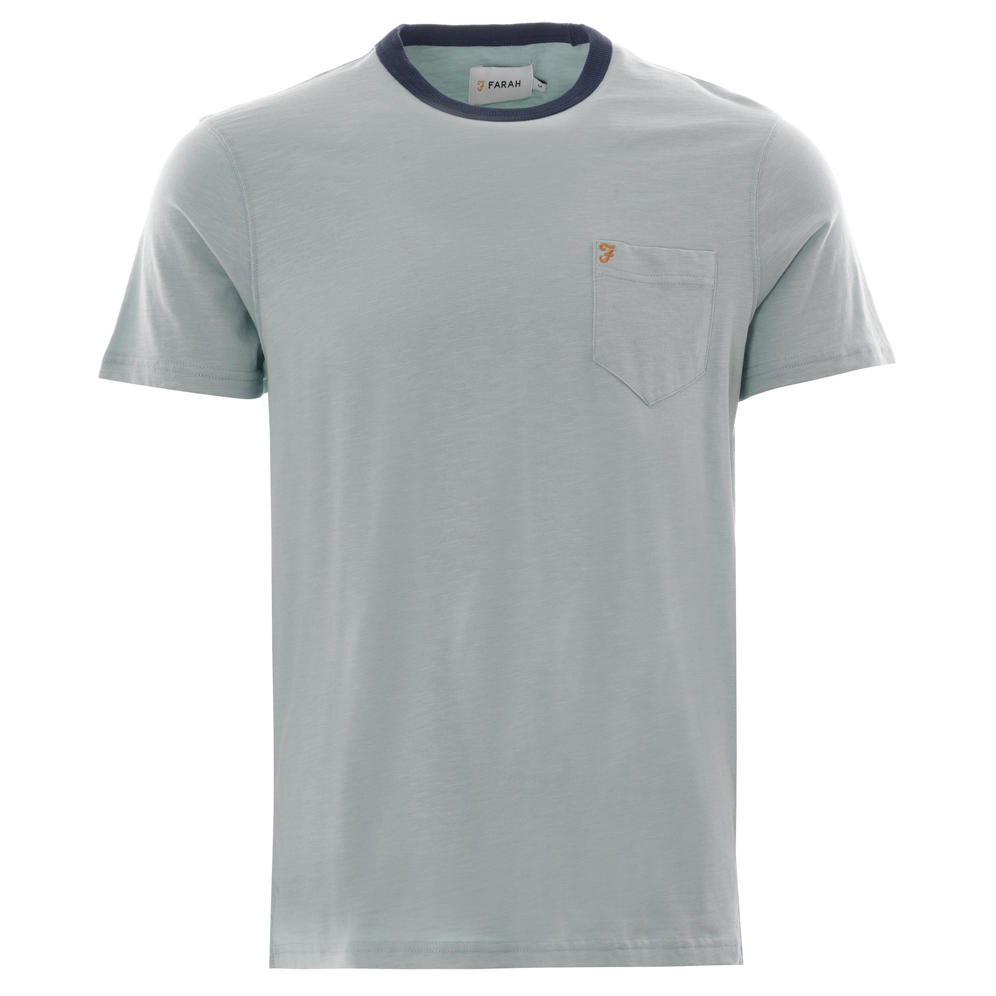 Farah Archive Groove T Shirt - Green Mist