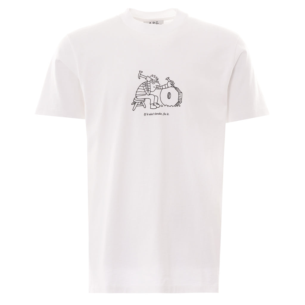 A.P.C. x Jjjjound Rough T-Shirt - White