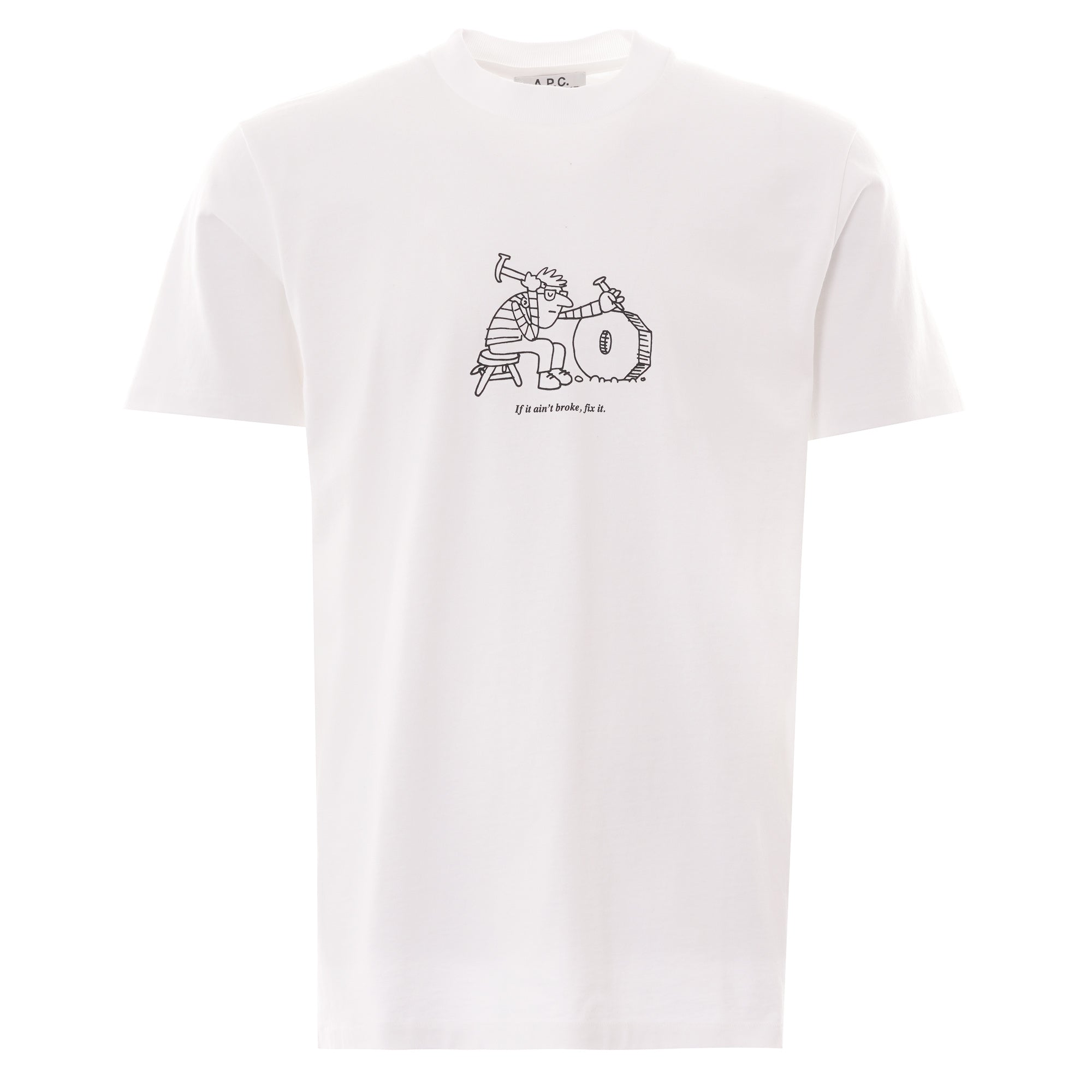 A.P.C. x Jjjjound Rough T-Shirt - White