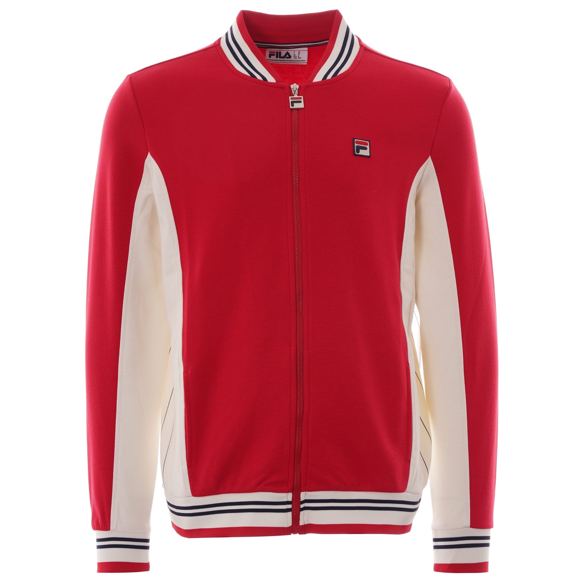 Fila Vintage Chinese Red Settanta Track Top