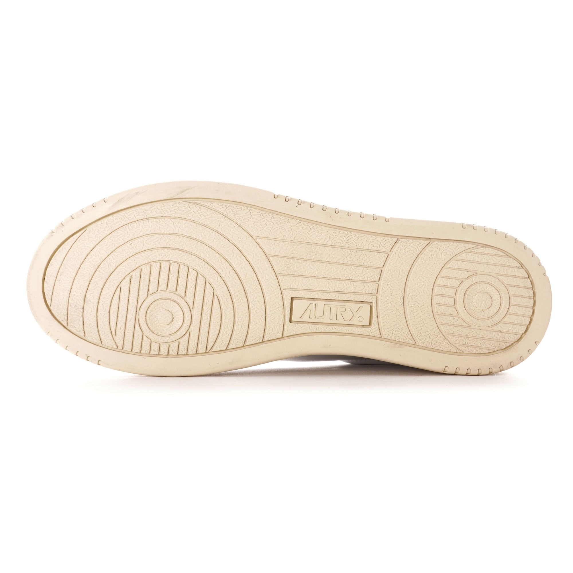 Autry Action Shoes Low Leather - White/Turqoise