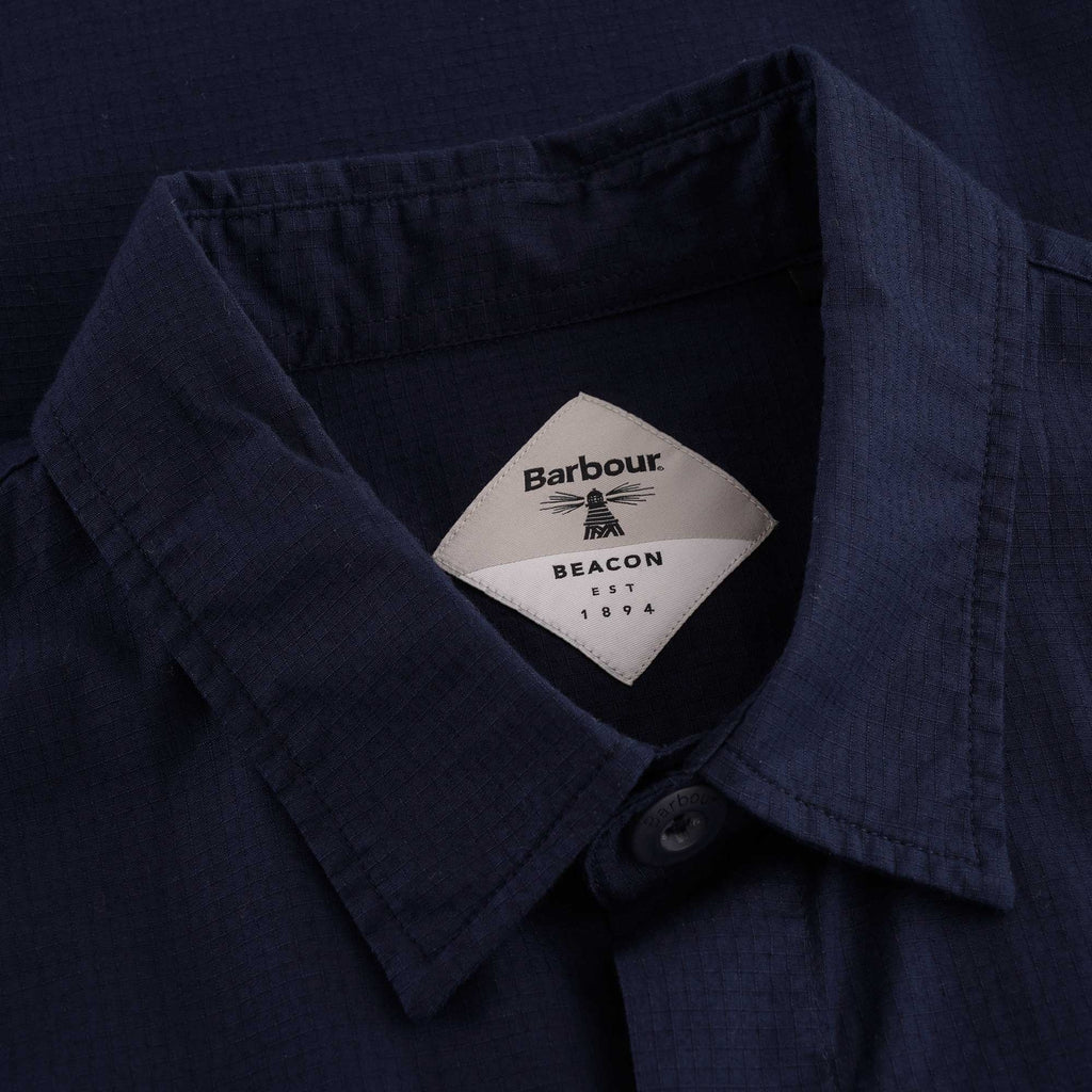 Barbour Beacon Ripstop Overshirt - Navy