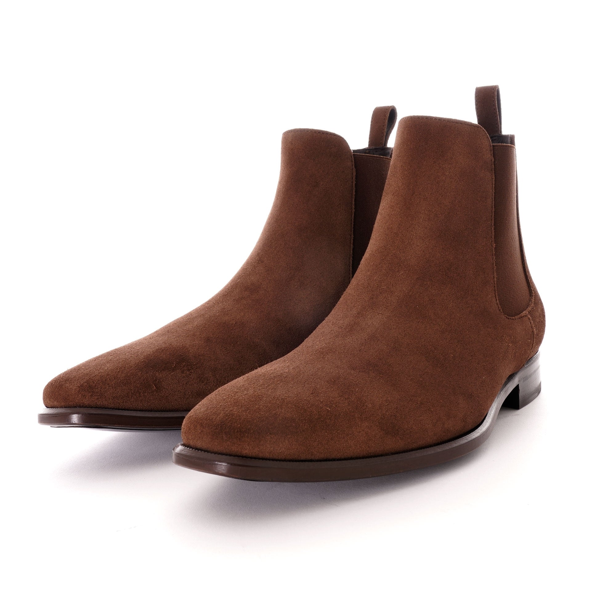 None Of The Above Handmade Chelsea Boots - Tan Suede