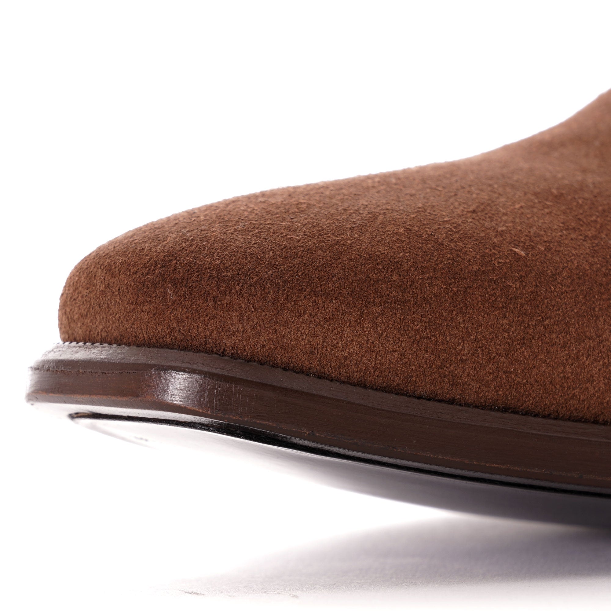 None Of The Above Handmade Chelsea Boots - Tan Suede