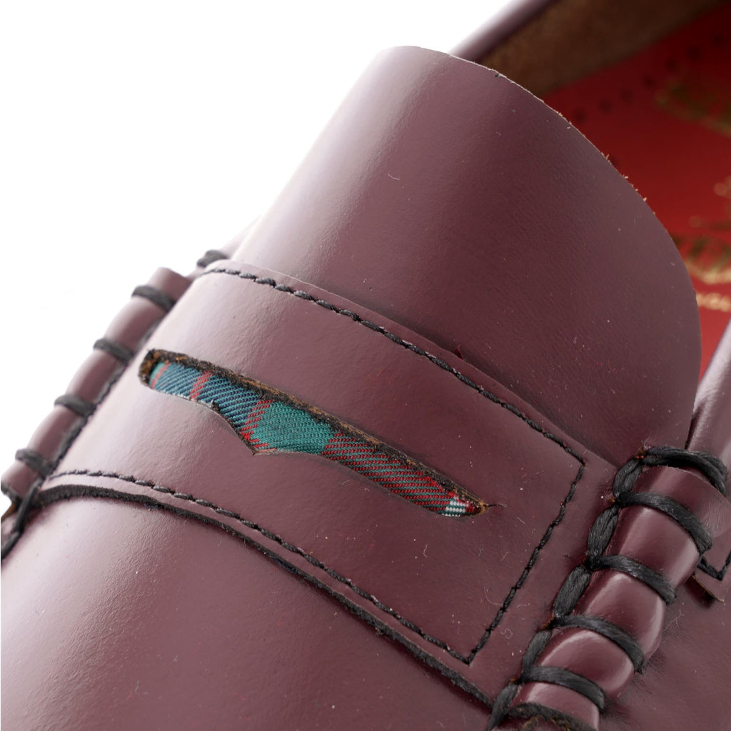 Dan Penny Loafer - Garnet/Red Tartan