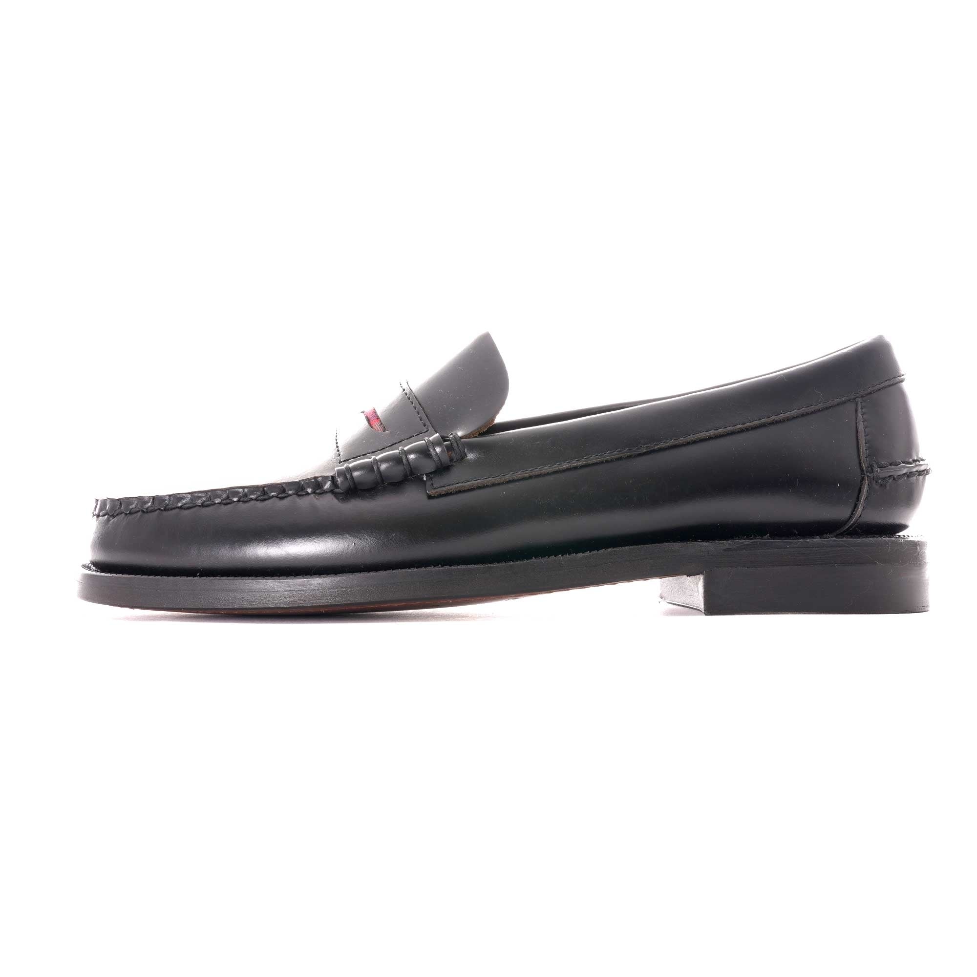 Dan Penny Loafer - Black/Red Tartan