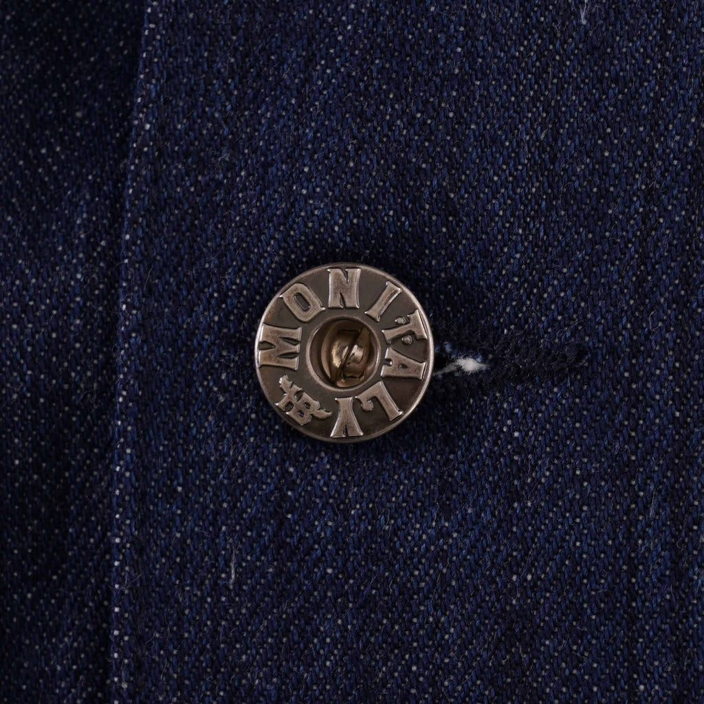 Monitaly Drop Shoulder Anorak - Indigo