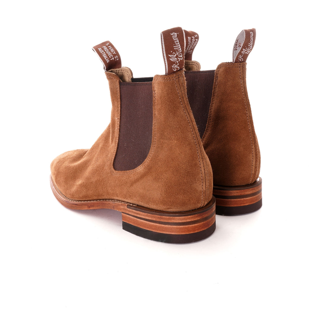 Craftsman Chelsea Boot - Cognac Suede