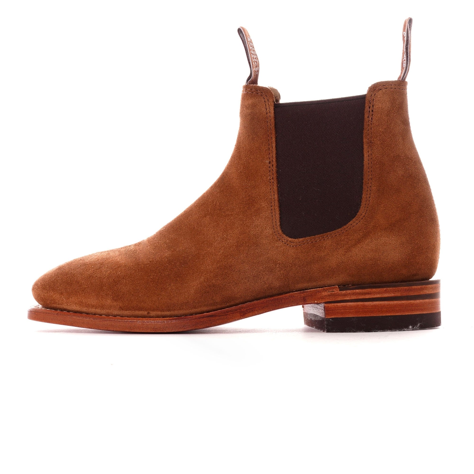 Craftsman Chelsea Boot - Cognac Suede