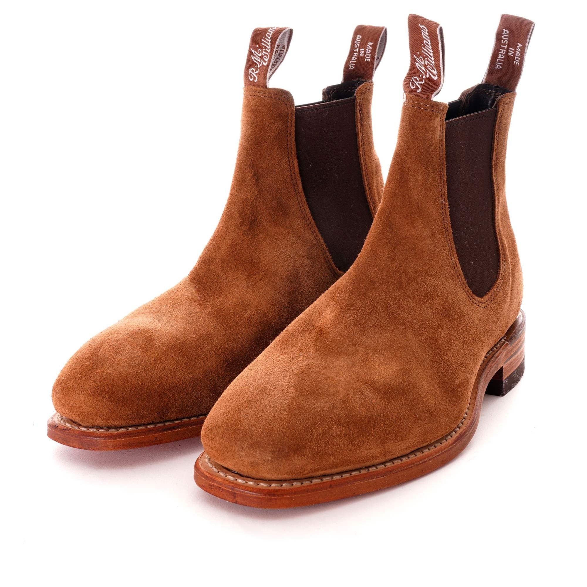 Craftsman Chelsea Boot - Cognac Suede