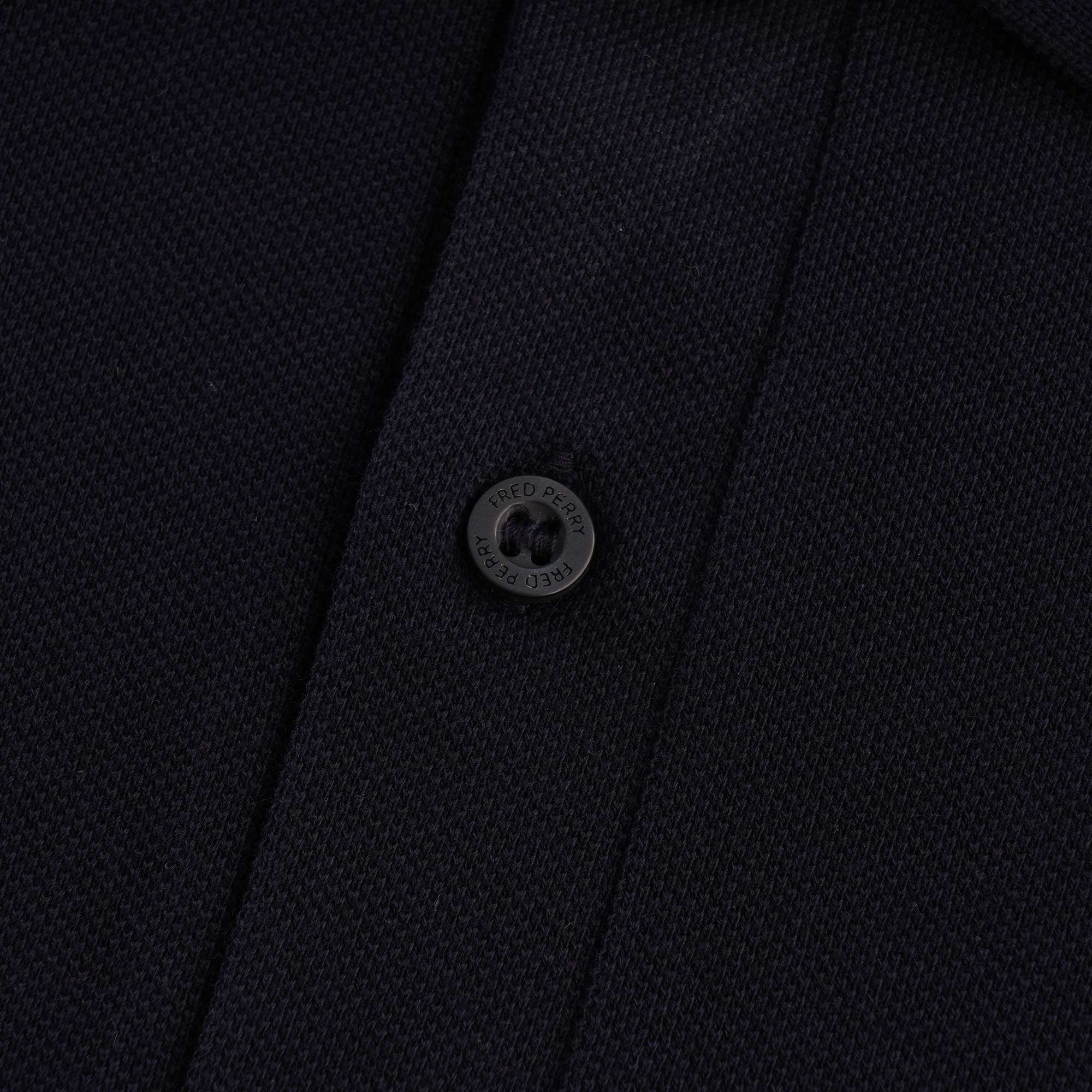 Fred Perry Archive Branding Polo Shirt - Navy