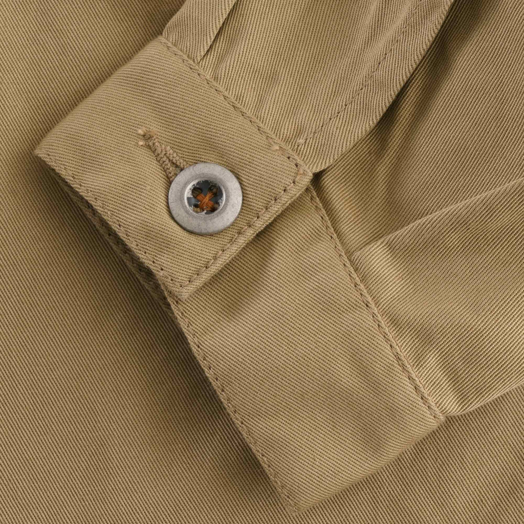 Universal Works Twill MW Chore Overshirt - Sand