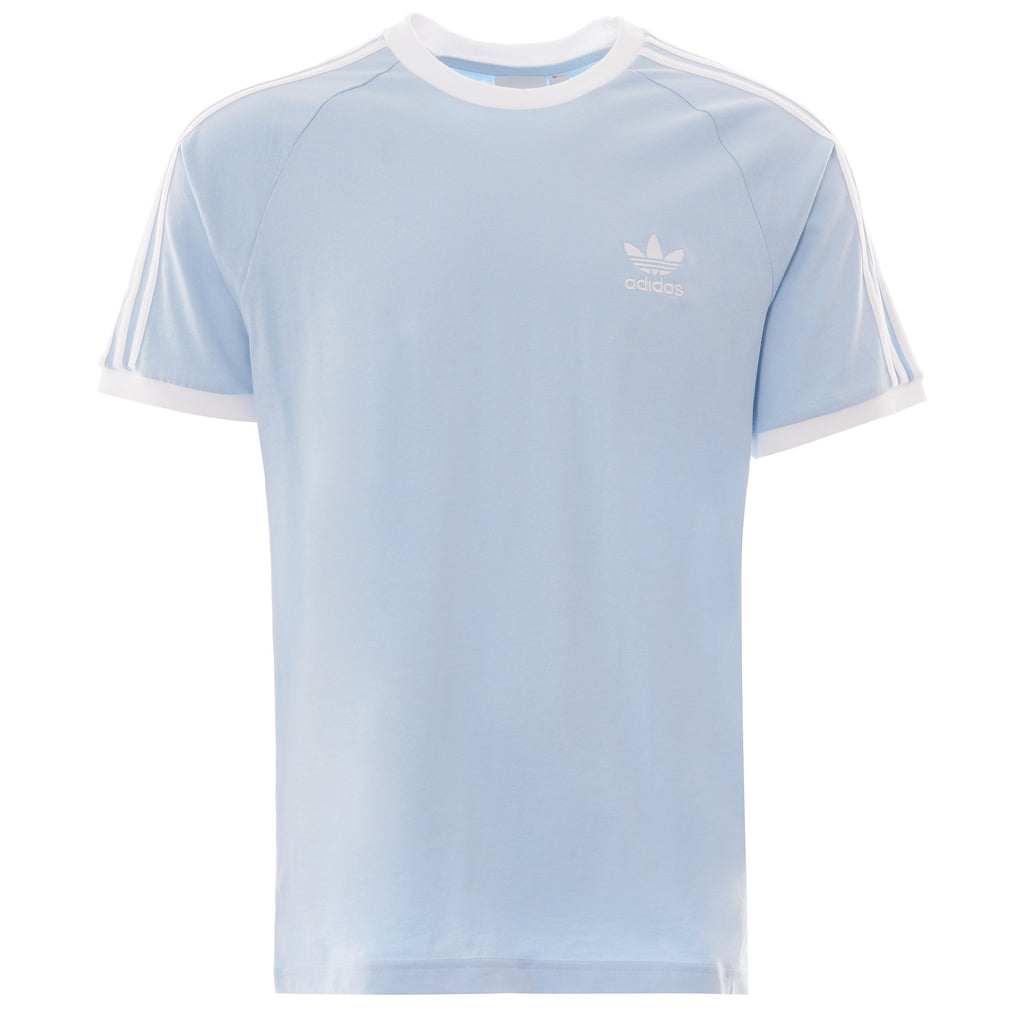 Adidas Originals 3-Stripes T-Shirt - Clear Sky