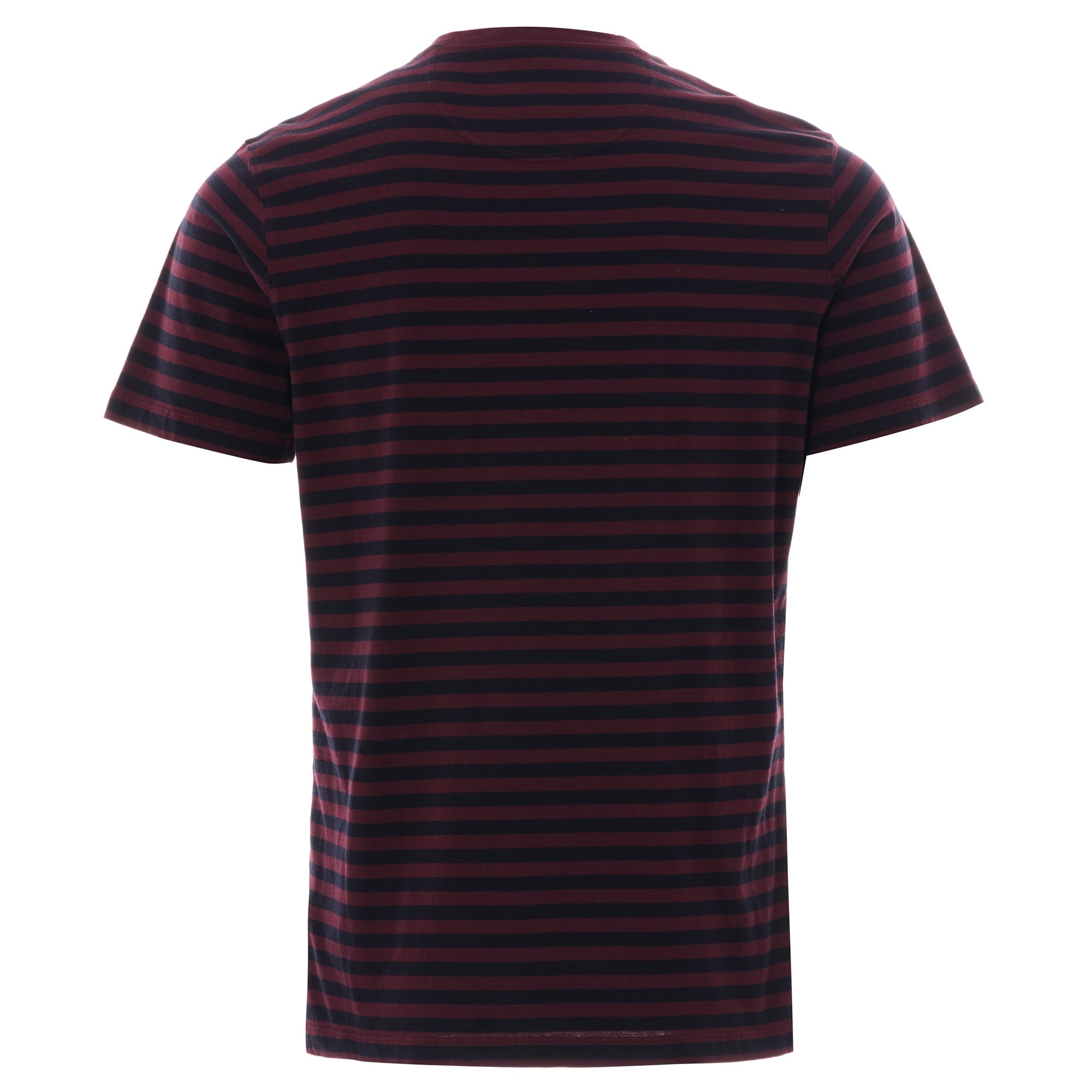 Barbour Delamere Striped T-Shirt - Ruby